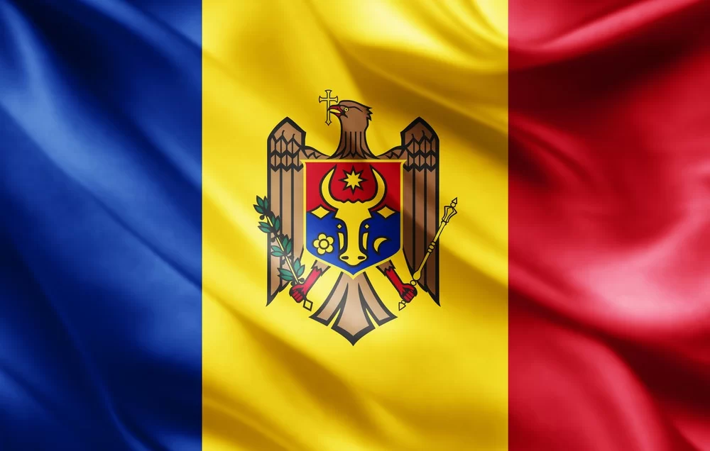 Embassy of the Republic of Moldova Flag